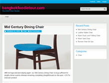 Tablet Screenshot of bangkokfoodietour.com